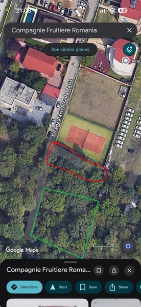 Pantelimon, teren 600 mp la padure cu front 18 m la str. Paris, zona premium